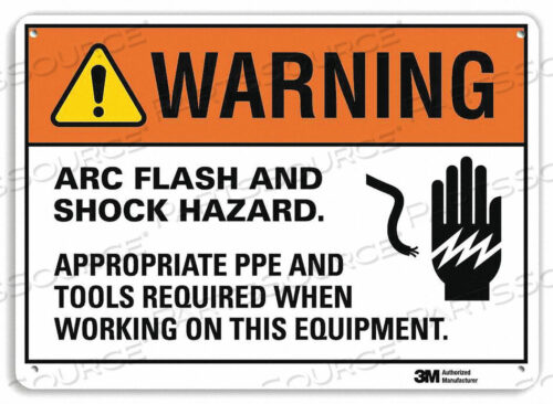 OEM#: U1-1077-NA_14X10WARNING SIGN 14 W 10 H 0.040 THICKNESS by Lyle Signs Inc.