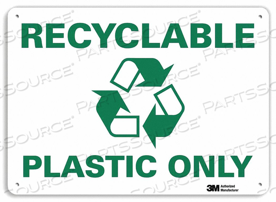 OEM#: U1-1061-NA_10X7RECYCLING SIGN 10 W 7 H 0.040 THICK by Lyle Signs Inc.