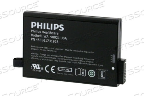 OEM#: 453561731925LITHIUM-ION BATTERY, 2100 MAH, 3.6 V by Philips Healthcare