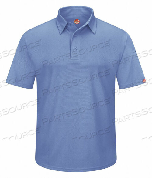 OEM#: SK90MB SS XLSHORT SLEEVE POLO XL MED BLUE BUTTON by VF Imagewear, Inc.