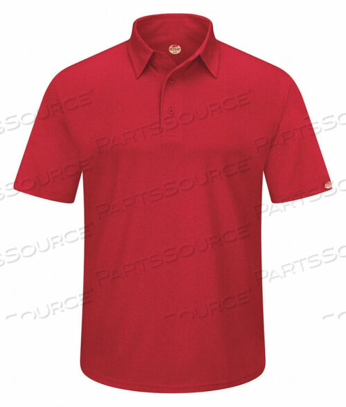 OEM#: SK90RD SS 5XLSHORT SLEEVE POLO SZ 5XL RED POLYESTER by VF Imagewear, Inc.