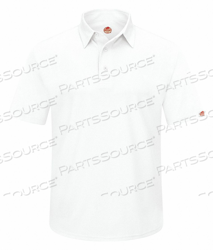 OEM#: SK90WH SS 4XLSHORT SLEEVE POLO SZ 4XL WHITE POLYESTER by VF Imagewear, Inc.