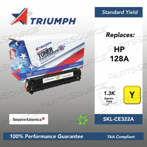 TONER CARTRIDGE YELLOW 1300 PAGES