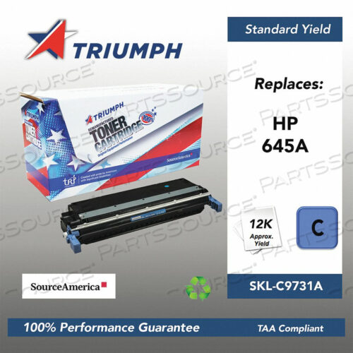 TONER CARTRIDGE CYAN HP 5500 5550 COLOR