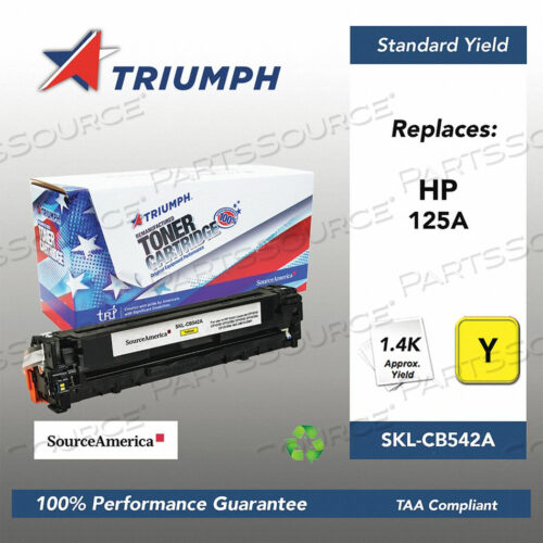 TONER CARTRIDGE YELLOW 1400 HP CP1215