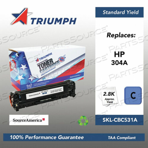 TONER CARTRIDGE CYAN 2800 PAGES