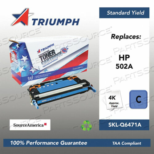 TONER CARTRIDGE CYAN 4000 HP 3600 COLOR