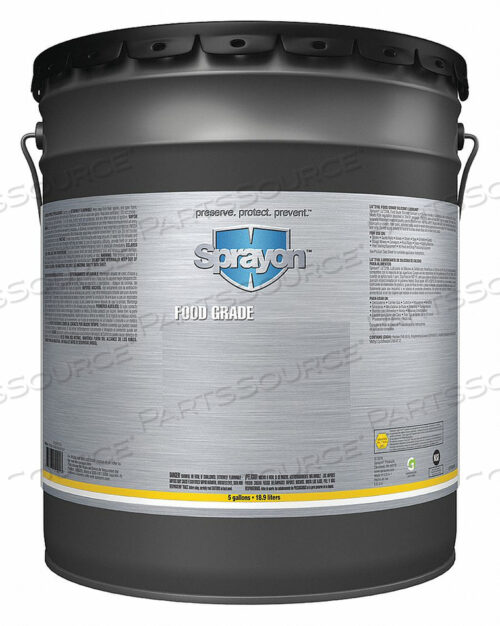 FOOD GRADE GREASE PAIL 5GAL NLGI GRADE 2
