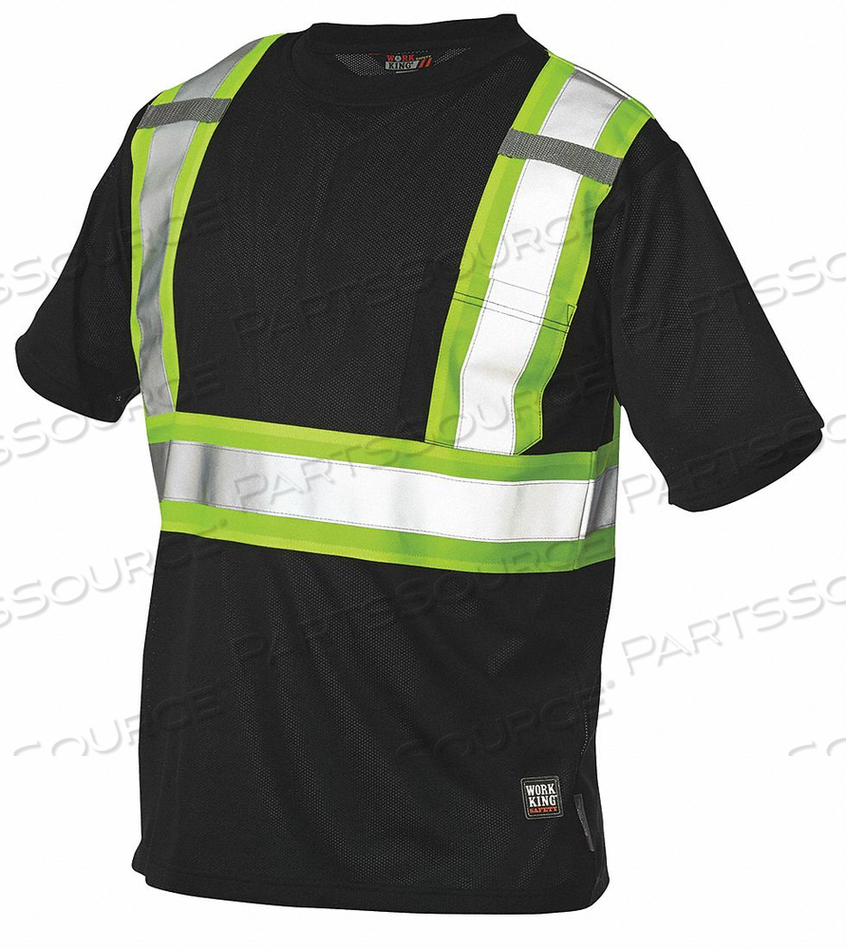 OEM#: S39211HI-VIS T-SHIRT BLACK XS by Tough Duck