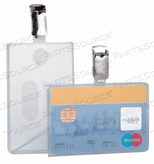 ID CARD POUCH 2-5/16 L HORIZONTAL PK25