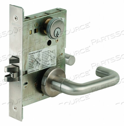 OEM#: L9080P 03A 626 KD C123 KWYLEVER LOCKSET MECHANICAL STOREROOM GRD.1 by Schlage Lock