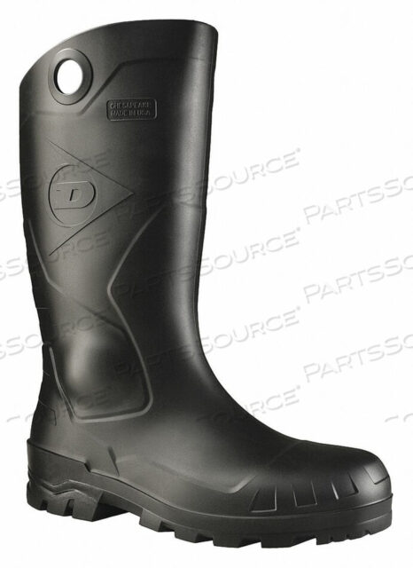 OEM#: 8677633J6898 RUBBER BOOT UNISEX 3 KNEE BLACK PR by Dunlop