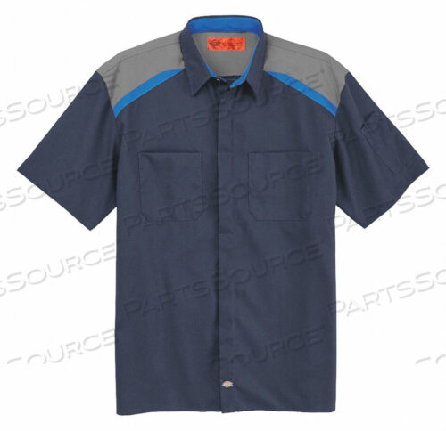 SHORT SLEEVE SHIRT MENS 3X TALL DK NAVY