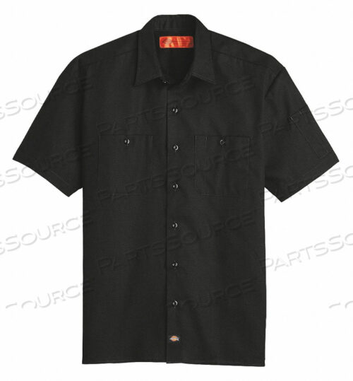 LONG SLEEVE WORK SHIRT MENS 3XL BLACK