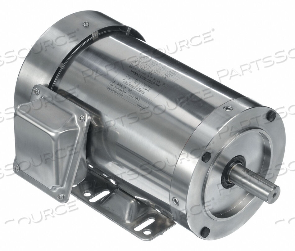 OEM#: 191489.00MOTOR 1 1/2 HP 1750 145TC 208-230/460V by Leeson
