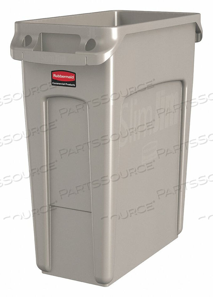 OEM#: 1971259J6250 UTILITY CONTAINER 16 GAL PLASTIC BEIGE by Rubbermaid Medical Division
