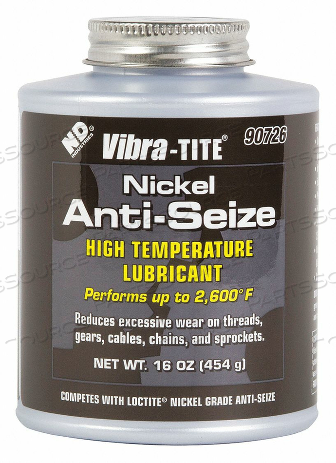 OEM#: 9072690726 VIBRA-TITE ANTI SEIZE LUBRICANT,NICKLE,16 OZ JAR WITH BRUSH by Vibra-Tite