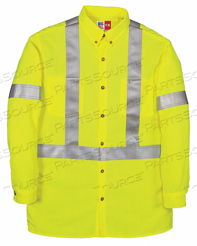 OEM#: 148BDTY7-3XLR-YELFR LONG SLEEVE SHIRT YELLOW 3XL BUTTON by Big Bill