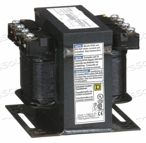 OEM#: 9070T200D1CONTROL TRANSFORMER 200VA 3.20 IN H by Square D
