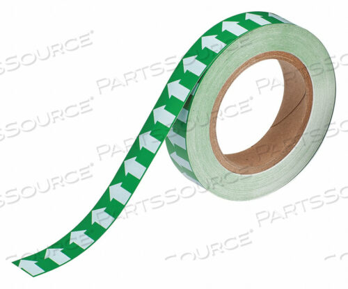 OEM#: 91425ARROW TAPE, BLANK, 1.00 IN. W X 30 YD L, GREEN, PRESSURE SENSITIVE VINYL by Brady Americas