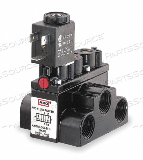 OEM#: A213SS-024-DSOLENOID AIR CONTROL 3/8 24VDC by Ingersoll-Rand