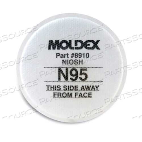 OEM#: 8910FILTER WHITE THREADED by Moldex