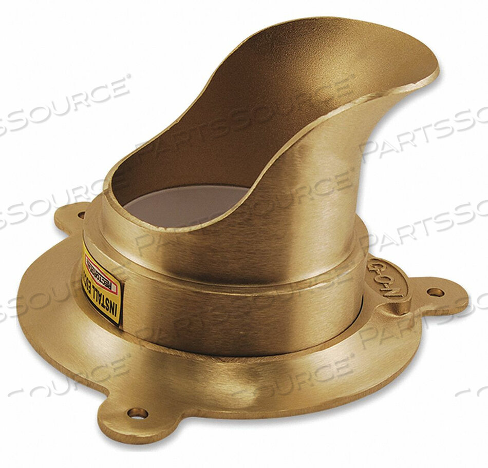 OEM#: 82706NOZZLE BRONZE 6 L 4 OPENING SIZE by Rectorseal