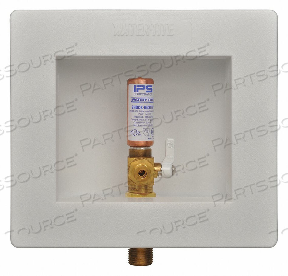 OEM#: 87978OUTLET BOX BRASS 4.88 BOX H by Water-Tite