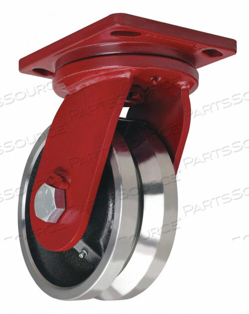OEM#: S-EPSD-83FVHV-GROOVE TRACK-WHEEL PLATE CASTER SWIVEL by Hamilton