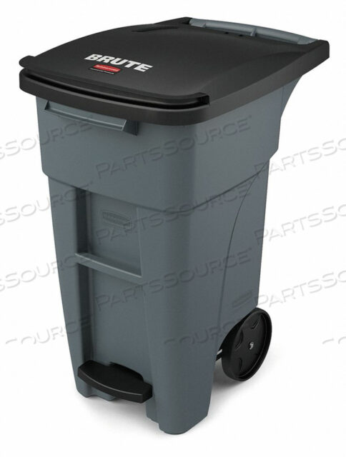 OEM#: 1971944TRASH CAN FREE-STANDING ROLL OUT 32 GAL. by Rubbermaid Medical Division