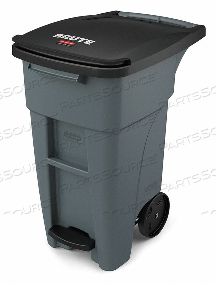 OEM#: 1971944TRASH CAN FREE-STANDING ROLL OUT 32 GAL. by Rubbermaid Medical Division