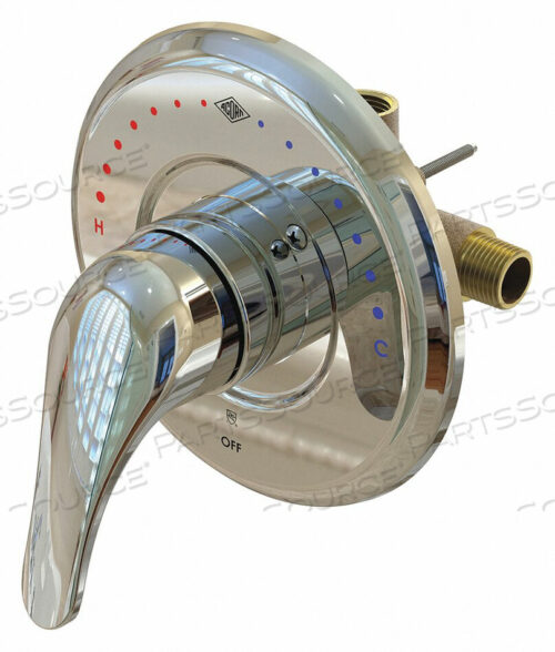 OEM#: SV16-LVRTHERMOSTATIC MIXING VALVE BRASS 5-1/8 H by Acorn Engineering Company