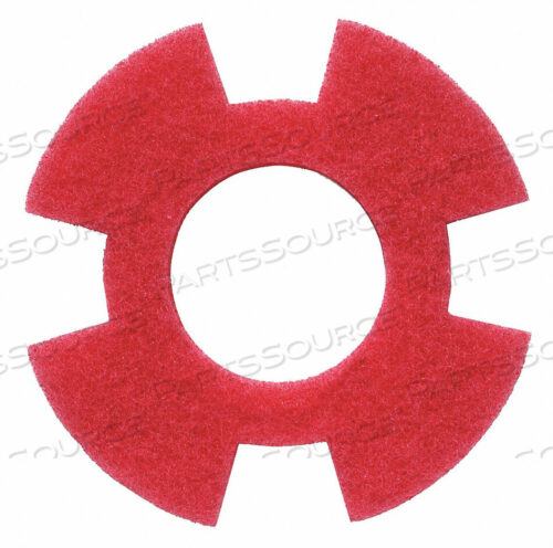 OEM#: 1237718CLEANING PAD RED 12 PAD TRAPEZOID PK10 by I-Mop