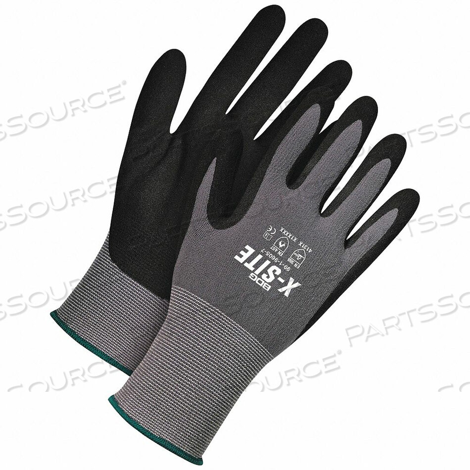 OEM#: 99-1-9605-11COATED GLOVES BLACK/GREY 15 GA.THICK PR by Bob Dale Gloves