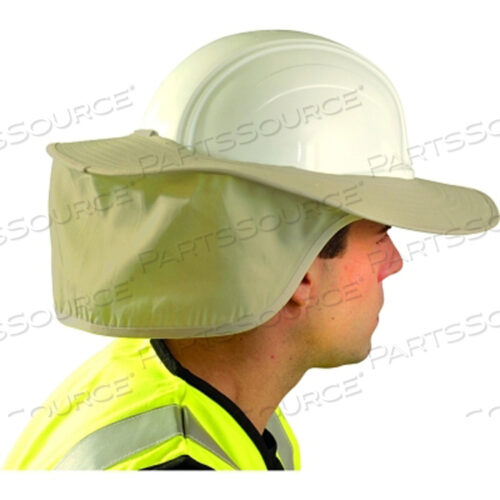 OEM#: 899-KHKSTOW AWAY HARD HAT SHADE, KHAKI, MOST FULL BRIM by Occunomix