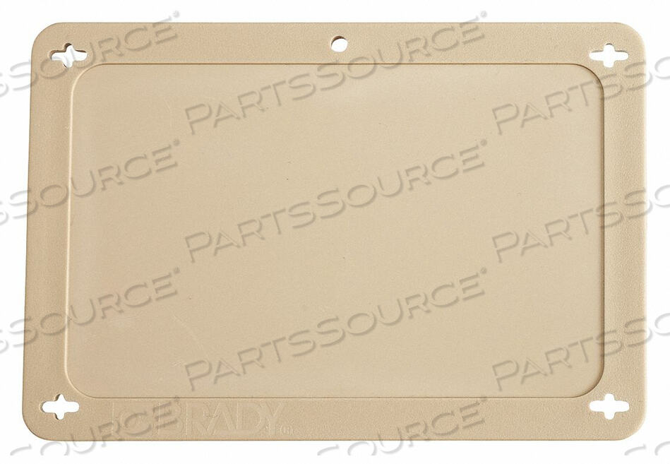 OEM#: 87713BLANK TAG 2-1/2 X 4 IN TAN PLSTC by Brady Americas