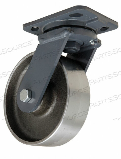 OEM#: S-WH-6FSBSTANDARD PLATE CASTER SWIVEL 2000 LB. by Hamilton