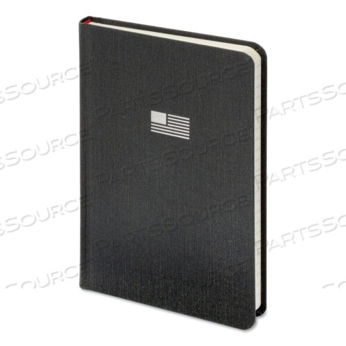 USA HARDCOVER JOURNAL, 1 SUBJECT, NARROW RULE, GRAY/WHITE COVER, 8 X 5, 192 SHEETS