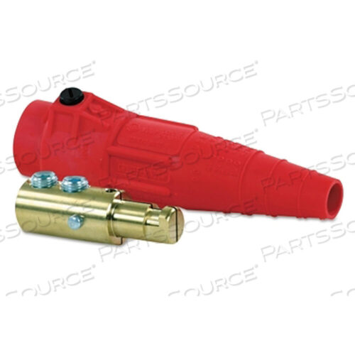 OEM#: EZ10188387E-Z CONNECTOR, BLACK FEMALE 2/0-4/0 by Crouse Hinds