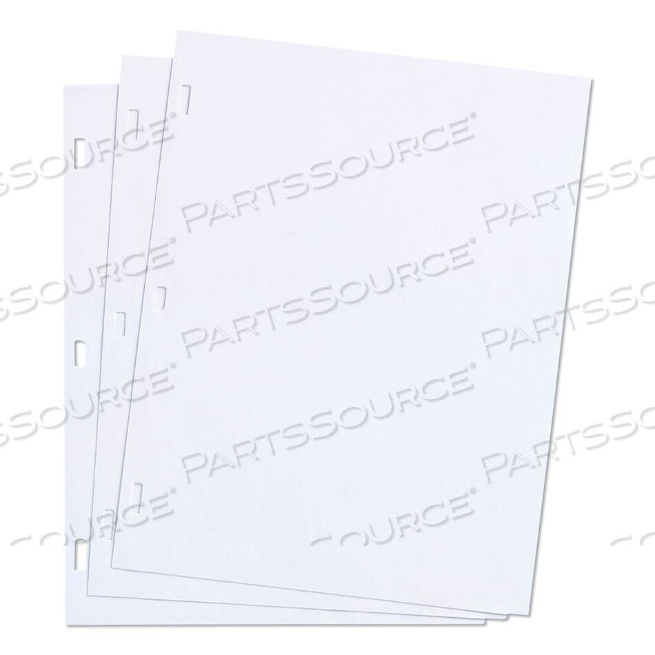OEM#: W903-10LEDGER SHEETS FOR CORPORATION AND MINUTE BOOK, 11 X 8.5, WHITE, LOOSE SHEET, 100/BOX by Wilson Jones