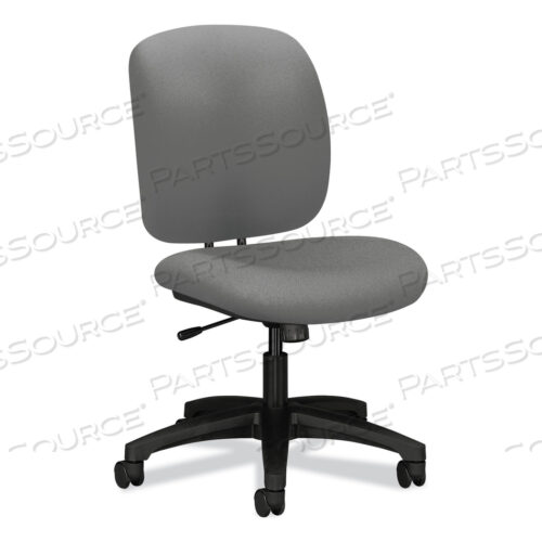 COMFORTASK CENTER-TILT TASK CHAIR, SUPPORTS UP TO 300 LB, 17 TO 22 SEAT HEIGHT, FROST SEAT/BACK, BLACK BASE