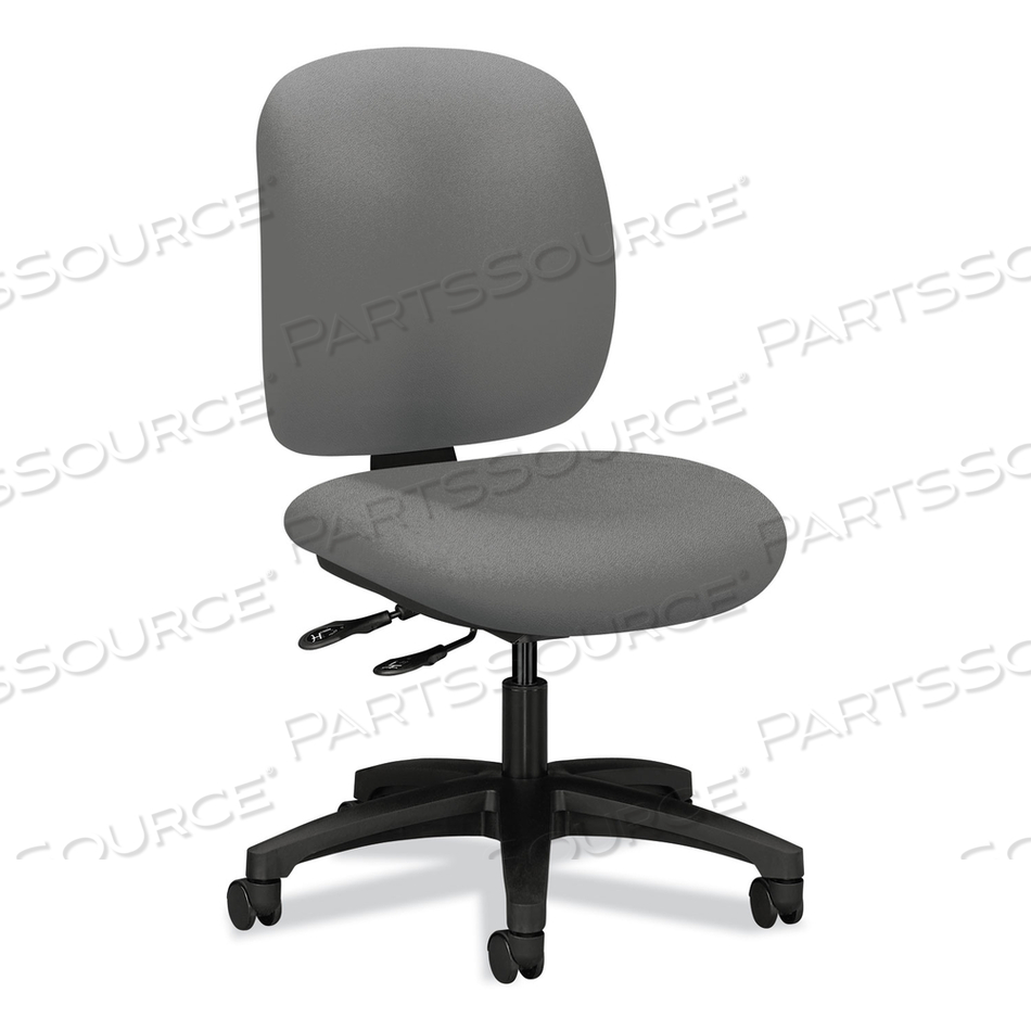 COMFORTASK MULTI-TASK CHAIR, SUPPORTS UP TO 300 LB, 16 TO 21 SEAT HEIGHT, FROST SEAT/BACK, BLACK BASE