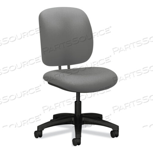 COMFORTASK TASK SWIVEL CHAIR, SUPPORTS UP TO 300 LB, 15 TO 20 SEAT HEIGHT, FROST SEAT/BACK, BLACK BASE