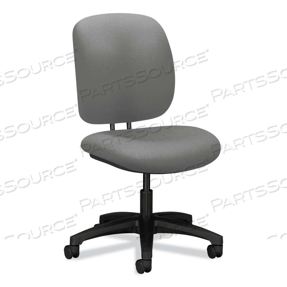COMFORTASK TASK SWIVEL CHAIR, SUPPORTS UP TO 300 LB, 15 TO 20 SEAT HEIGHT, FROST SEAT/BACK, BLACK BASE