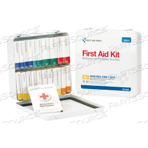 OEM#: 90600FIRST AID KIT 50 PEOPLE METAL 24 COMP. by First Aid Only
