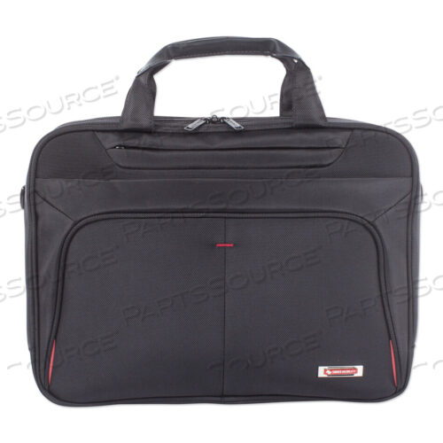 OEM#: EXB1005SMBKPURPOSE EXECUTIVE BRIEFCASE, FITS DEVICES UP TO 15.6, NYLON, 3.5 X 3.5 X 12, BLACK by Swiss Mobility