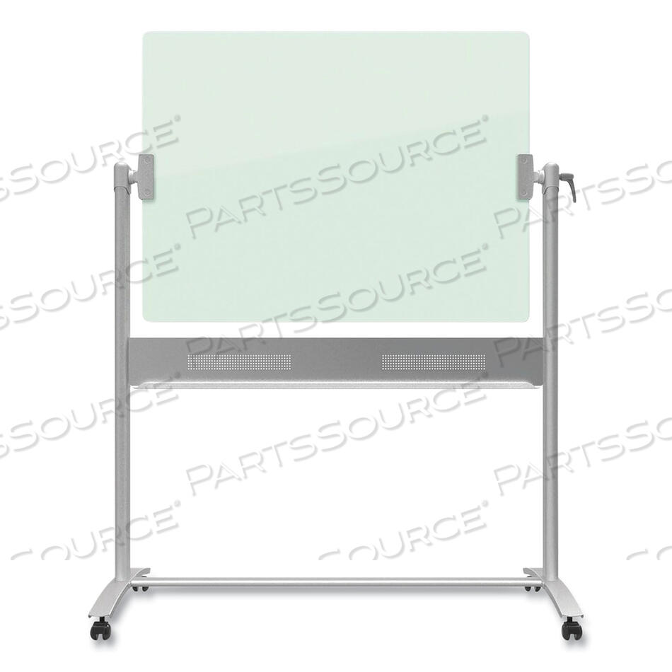 OEM#: ECM43GINFINITY GLASS DRY-ERASE BOARD PRESENTATION EASEL, 24 X 36, WHITE SURFACE, FRAMELESS by Quartet