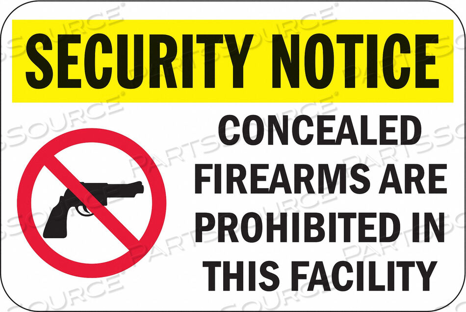 OEM#: SEC-042-18HAWARNING SIGN 12 X 18IN BK R AND YEL/WHT by Lyle Signs Inc.