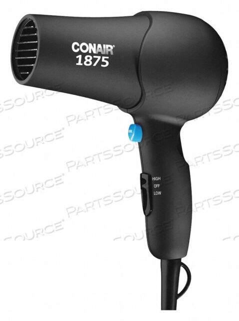 OEM#: 152BHAIRDRYER HAND BLACK 1875 W SOFT SURFACE by Conair