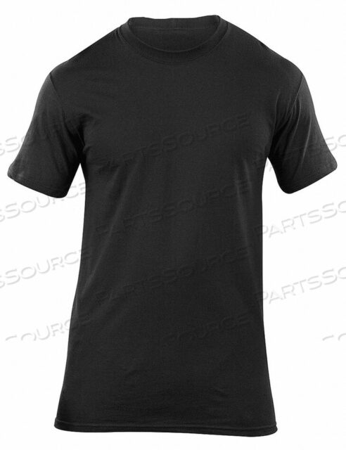 OEM#: 40016D4688 UTILI-T CREW NECK SHIRT BLACK XL PK3 by 5.11 Tactical